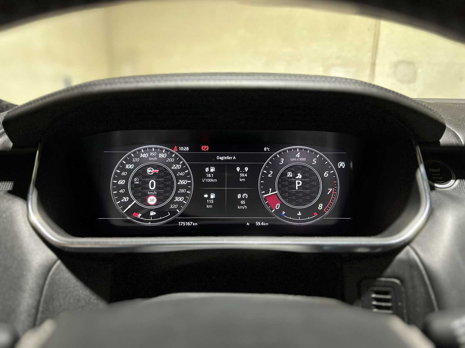 Land Rover Range Rover Sport SVR 5.0 V8 Supercharged FACELIFT 575hp 2018, L-593-LD