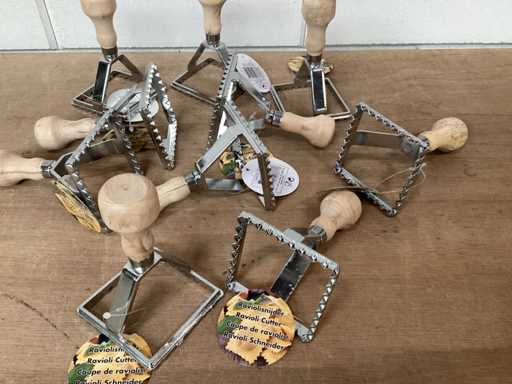 Uni raviolisteker vierkant (98x)