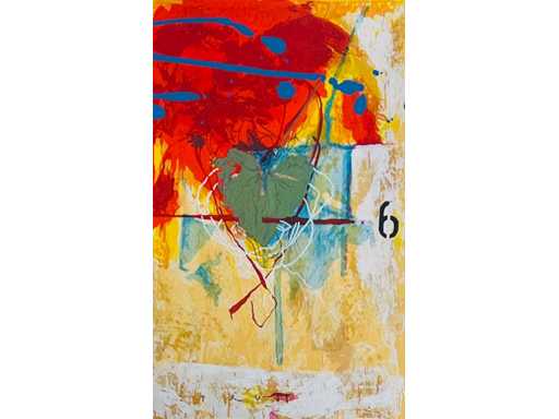 Piotr Konkl - The hearts - colour silkscreen printing - low starting price