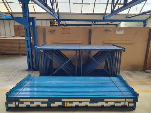 Polypal - Rayonnage à palettes 4x20