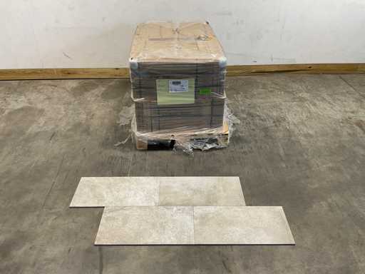 43.2m² Iris Ceramica - Wand- und Bodenfliesen - 60x30 cm - Greige