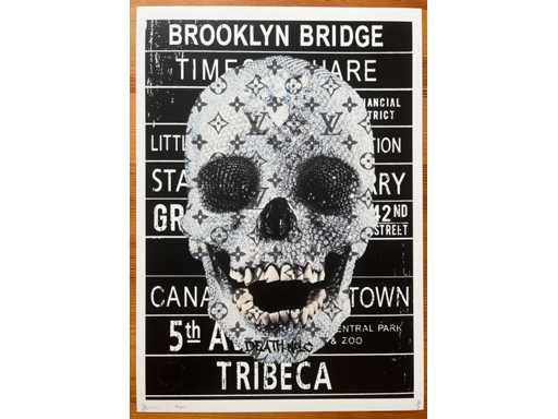DEATH NYC : Vuitton Damien Hirst Skull