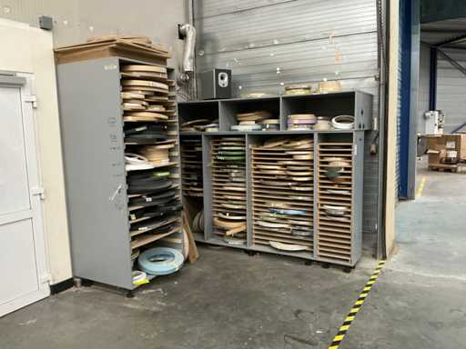 Batch of adhesive tapes