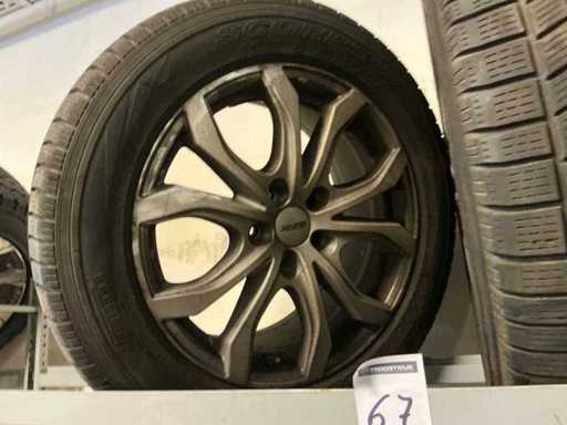 Velg met band (4x)