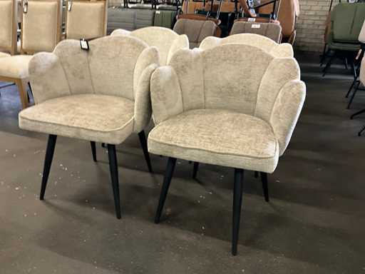 Krzesło jadalne obrotowe Riviera Maison Dauphine (3x)