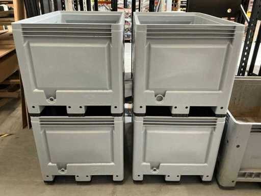 Scatola di plastica per pallet (5x)