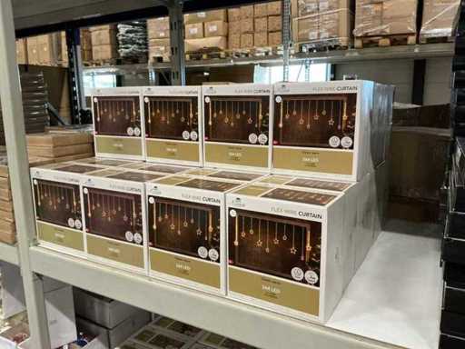 Fête Anna’s Collection rideau en fil flexible classique chaud 364LED (40x)