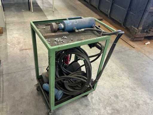 El/hydraulische vijzel