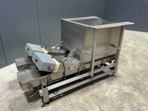 Stiletto Double Vibrating Feeder Stainless Steel