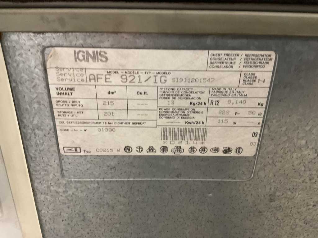 Ignis fridge hot sale freezer manual