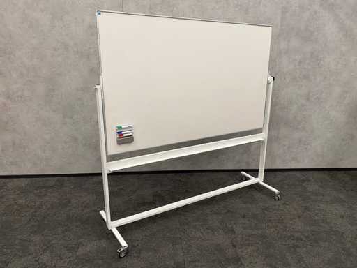 tabl? alb? mobil? cu dou? fe?e