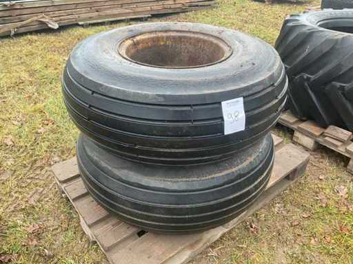 Vredestein Ply Rating Special Ribbed Band met velg (2x)