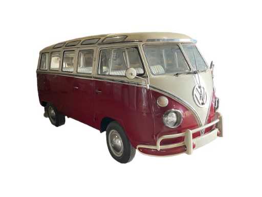 1973 Volkswagen T1 Samba 23 Windows Classic Car
