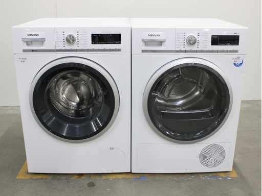 Lavatrice Siemens iQ700 iSensoric aquaStop & Asciugatrice Siemens iQ700 iSensoric