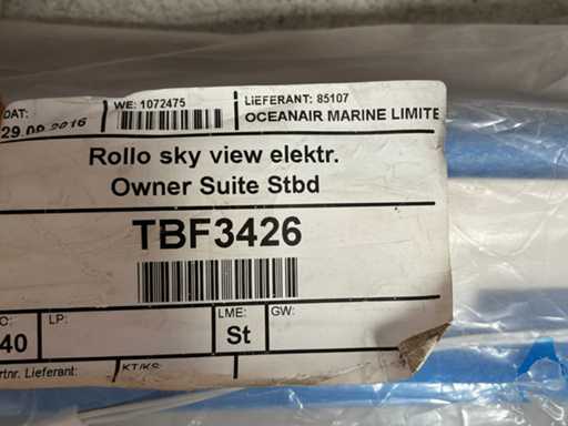 Hanse Rollo vue aérienne électrique. Suite du propriétaire à domicile