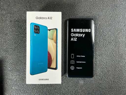 Téléphone mobile Samsung SM-A127F/DS Galaxy A12