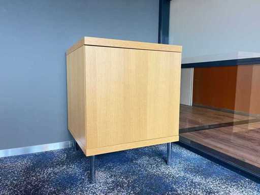 houten opbergkast - push