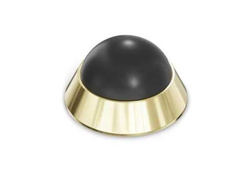 (160x) Stopper “Messing” Wandmontage