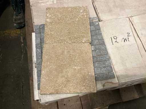 Giallo Tandour Piastrelle da giardino in pietra naturale