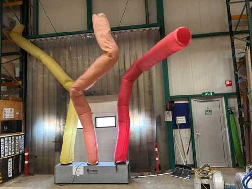 Skytube 3-in-1 / Orgeltube-Gebläse inklusive 3 Rohren