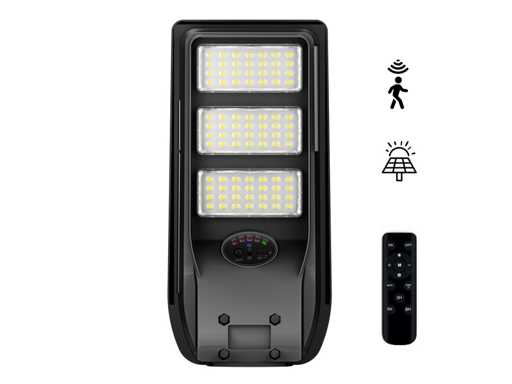 Solar 5000K 1500lm LED Street Light with Remote (32x)