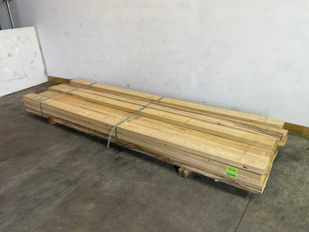 Afrikaans eikenhout - balk Fraké - 360x15,5x5 cm (15x)