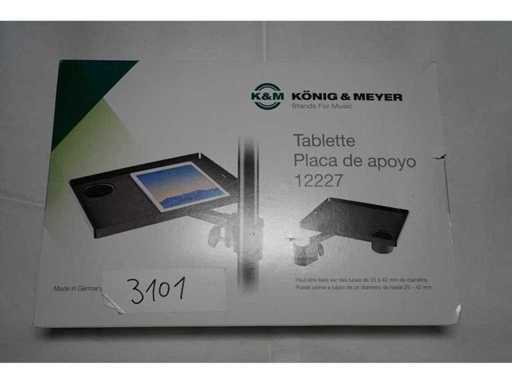 KM - VASSOIO DA ATTACCARE AL SUPPORTO 25-42MM