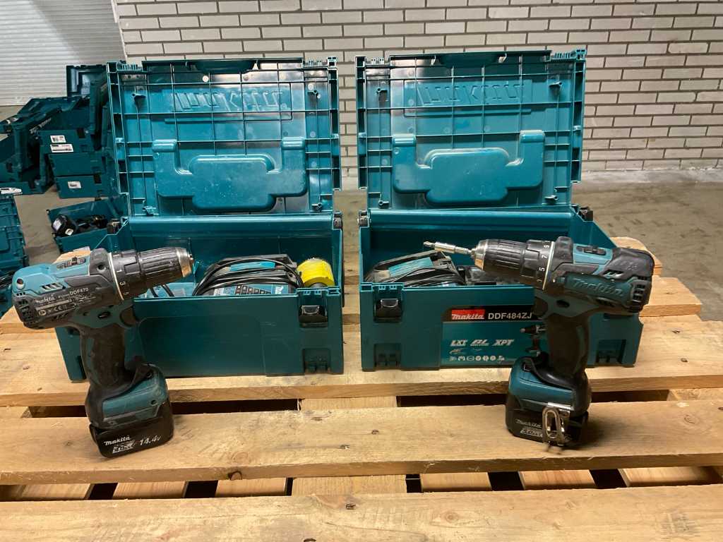 Makita DDF470 Drills 2x Troostwijk Auctions