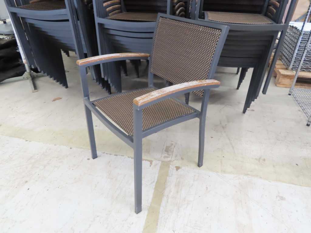 Satellite - Chaise de patio (10x)