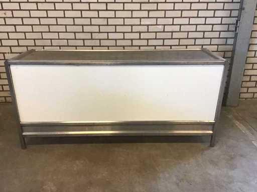 Barra da lavoro in acciaio inossidabile (2x)