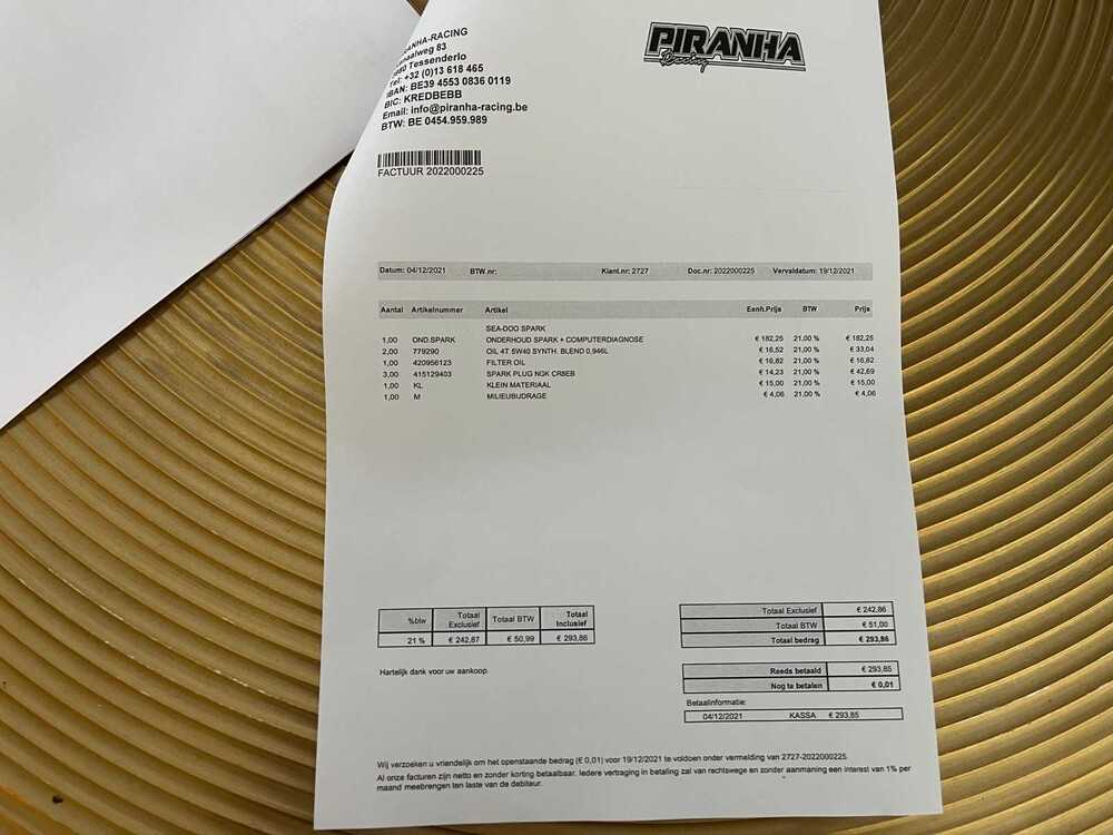 Seadoo Spark TRIXX 90pk 899cc 2018