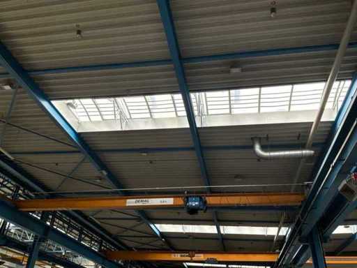 2001 ABUS 5 T0 VERRICELLO A FUNE METALLICA GM 1050 H6 Gru a testa