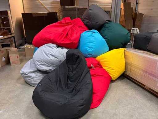 Loft25 Party Beanbags (+ ławki na stopy) (16x)