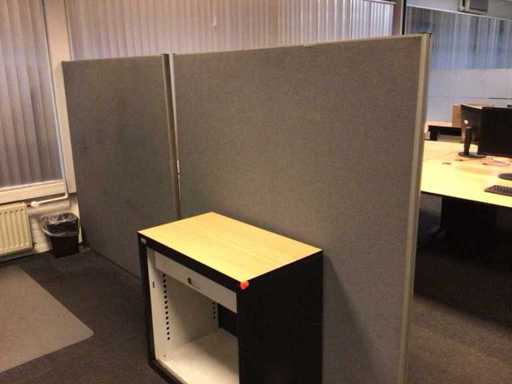 Acoustic partition wall (4x)