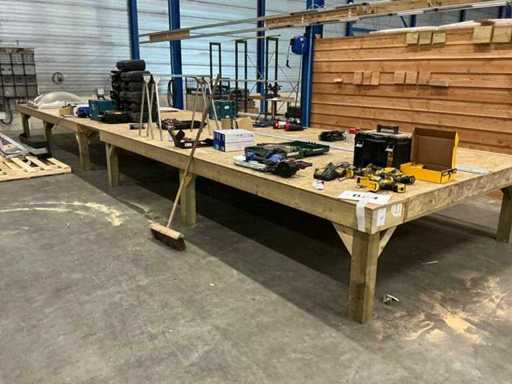Wooden work table