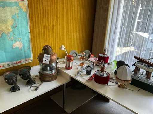 Beaucoup de lampes différentes