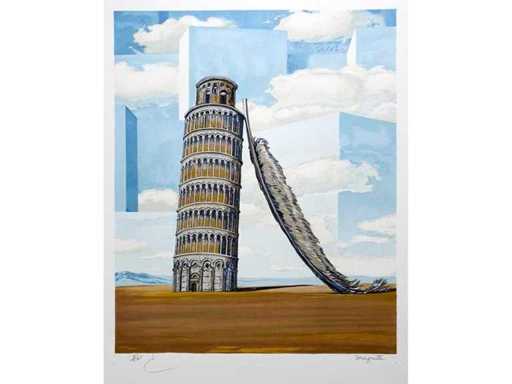 René Magritte - Souvenir de voyage - litho