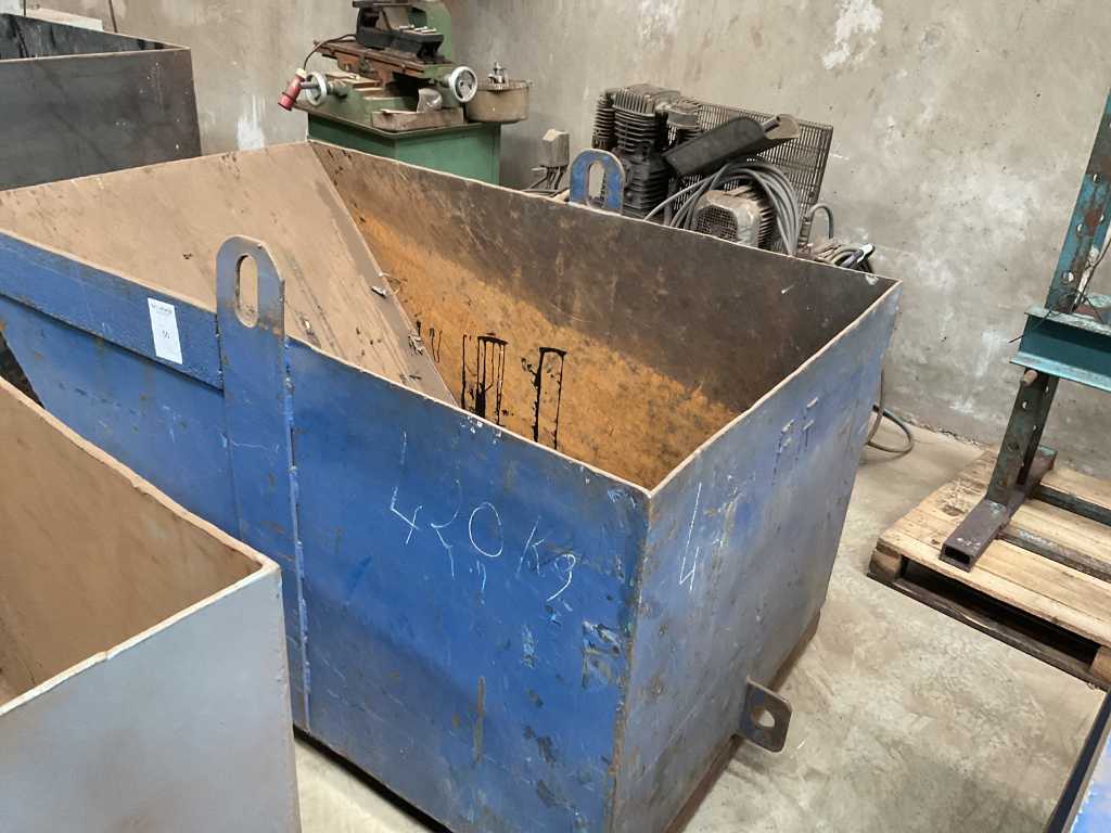 Sheet Steel Waste Container