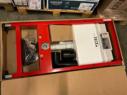 Tece Built-in reservoir with control panel