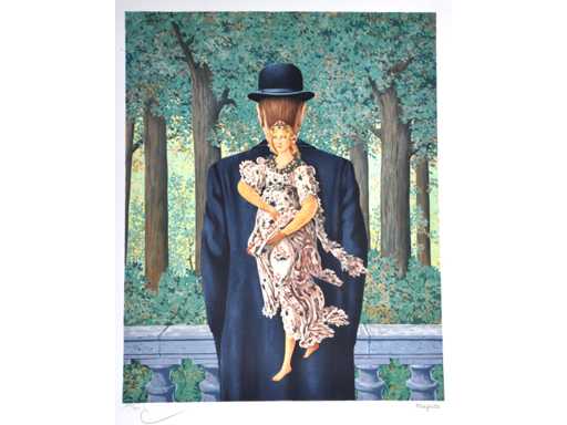 René Magritte (naar) - Le bouquet tout fait - litho