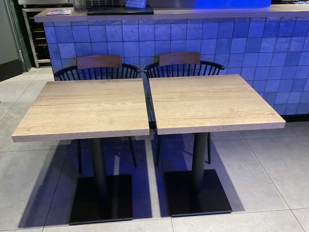 Restaurant table and chair Jonas (2x)