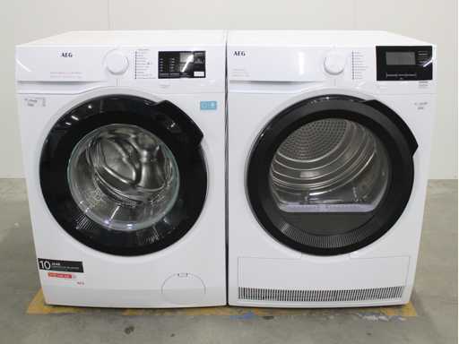 AEG 6000 Series | Lavamat ProSense Technology Wasmachine & AEG 7000 Series Exclusiv SensiDry Wasdroger