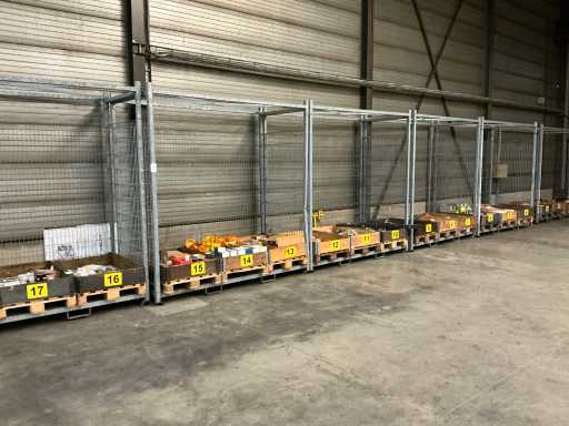 Caisses d’empilage galvanisées (6x)