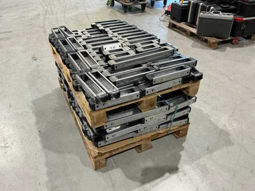 Solarstell Beaucoup de profils de rails de montage