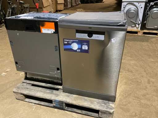 Beko BDIN38440 & BDFN26450X Vaatwasser (2x)