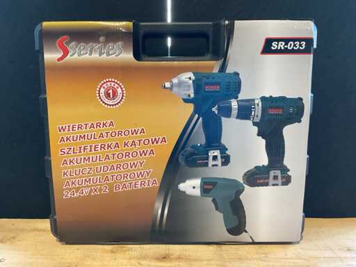 2025 Boxer SR-033 Accu Schroefmachine set