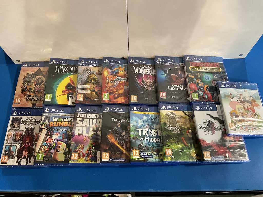 15x Diverse PS4 Games (collectie E)