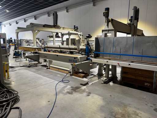 Mașină de frezat morză-frezat CNC MASTERWOOD OMB1 CN3KF 