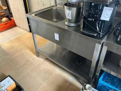 Lavabo en acier inoxydable
