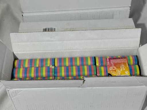 PAPSTAR - Nastri multicolori 4 m (4x)
